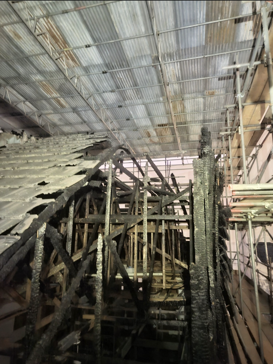 Emergency and insurance scaffolding works London