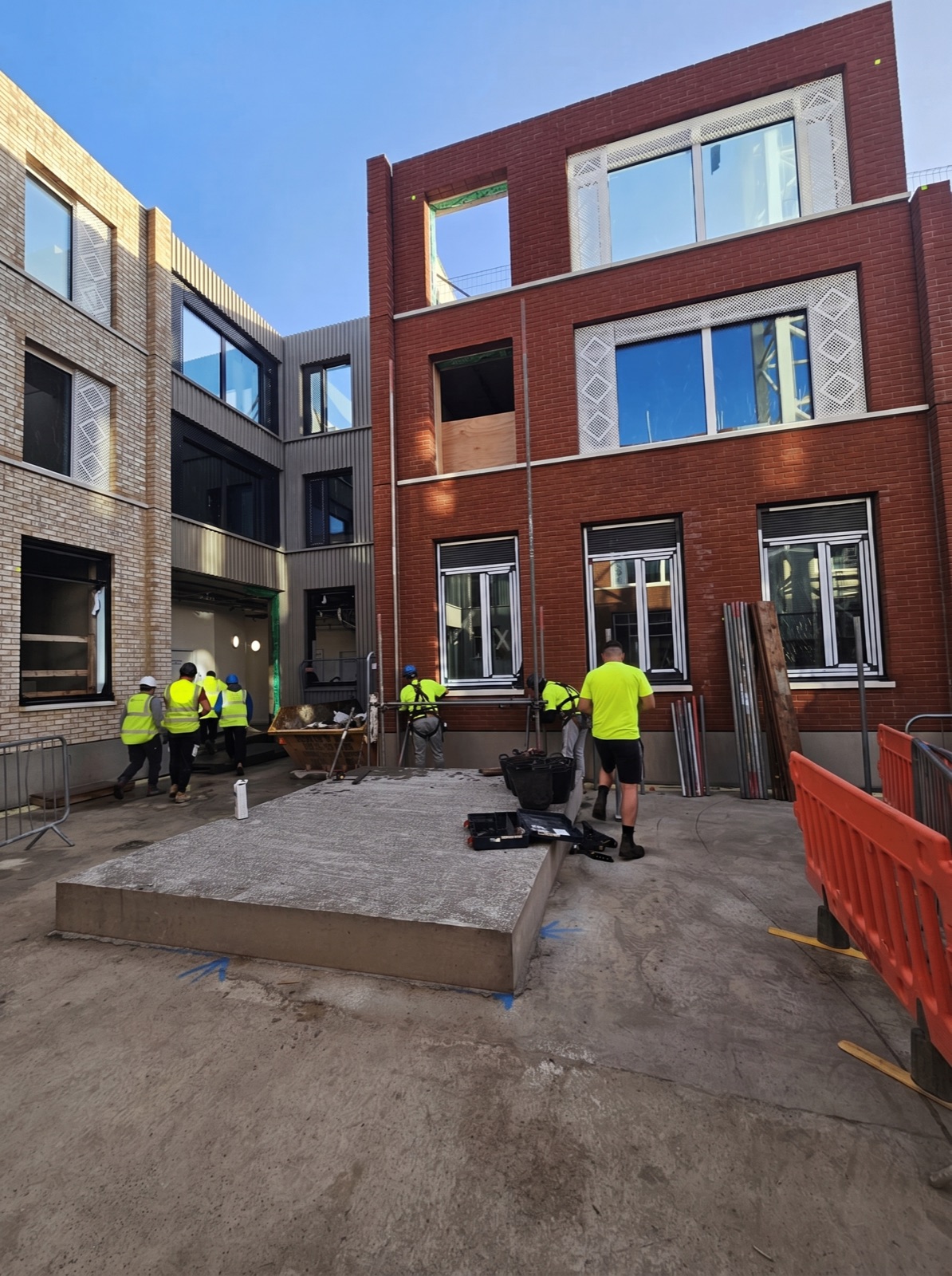 Site and new build scaffolding project London