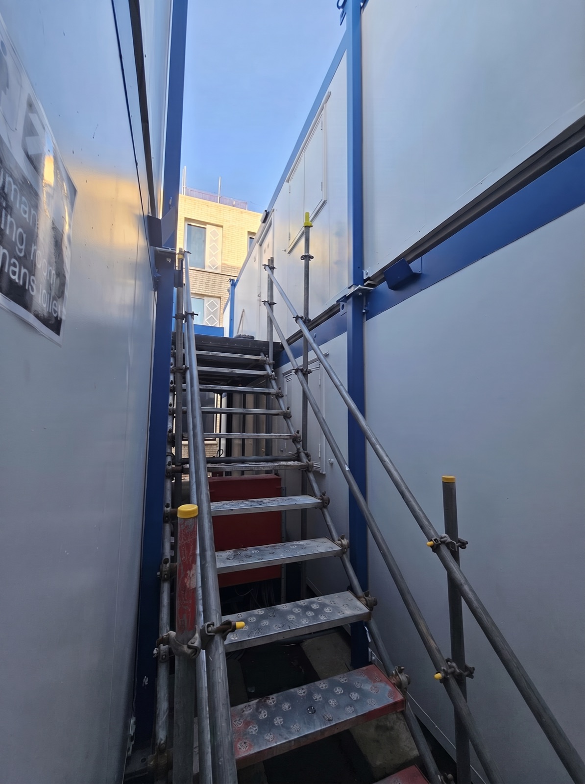 Site and new build scaffolding project London